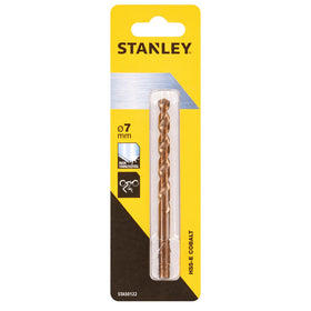 Stanley metaalboor STA50122-QZ HSS-E kobalt 7mm