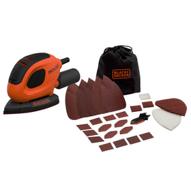 Black+Decker detailschuurmachine BEW230BC-QS 55W met 15 acc