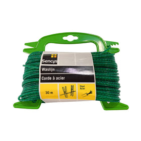 Sencys waslijn groen 3mm 30m