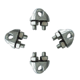 Sencys kabelklem beugel staal grijs Ø5mm 4st