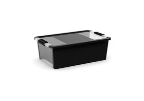 Sencys Bi-box opbergbox M zwart 26L