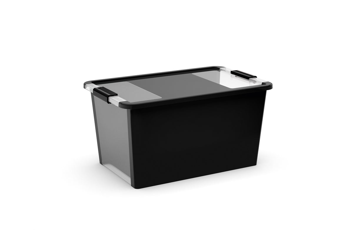 Sencys Bi-box opbergbox L zwart 40L