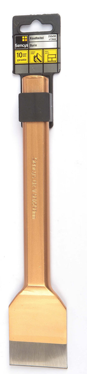 Sencys platte koudbeitel 50x250mm