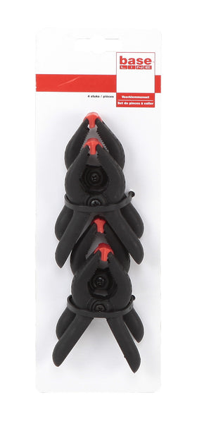 Baseline veerklemmenset 80mm – 4 stuks