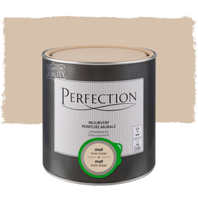 Perfection muurverf ultradekkend mat basic beige 2,5L