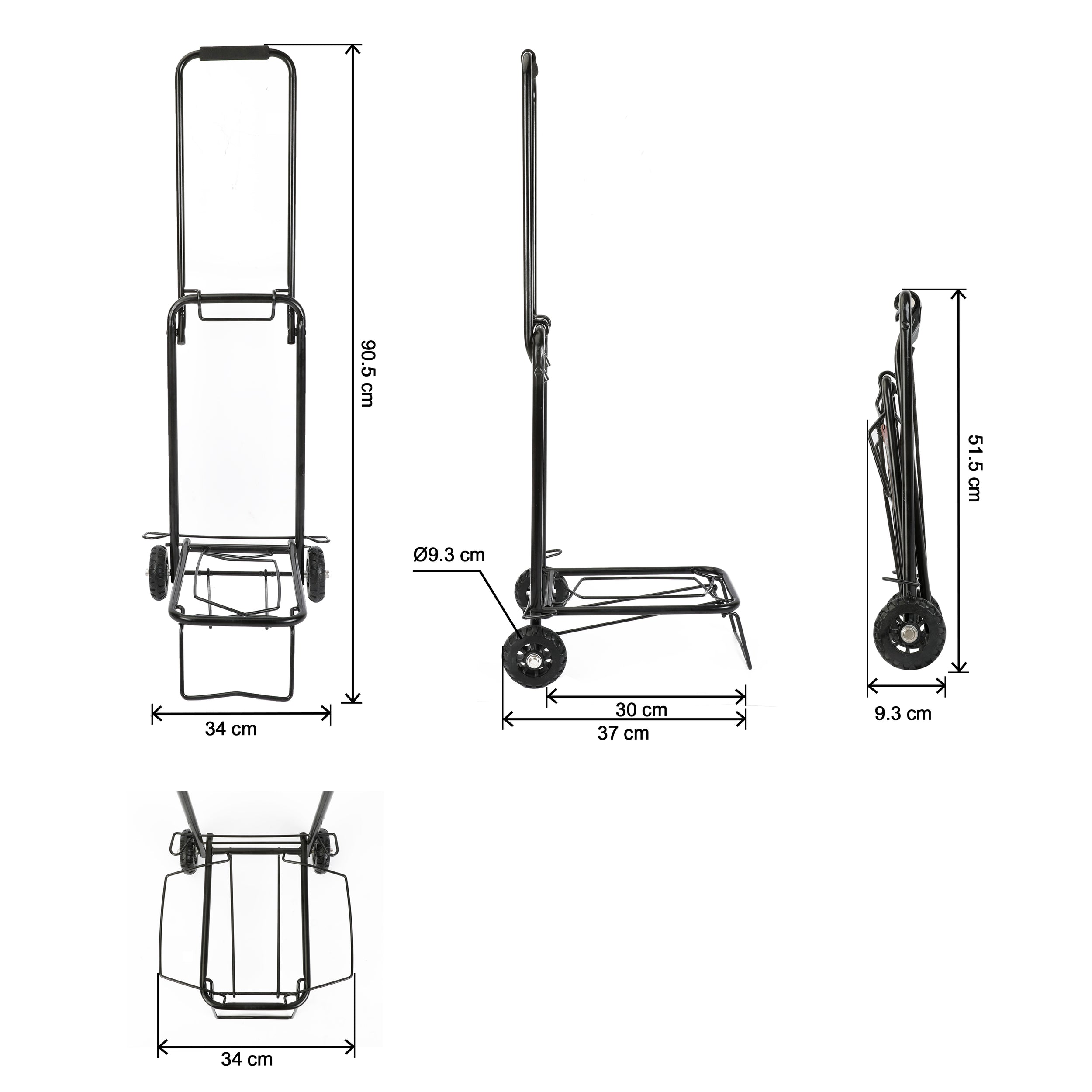 Workpro inklapbare steekwagen 30kg