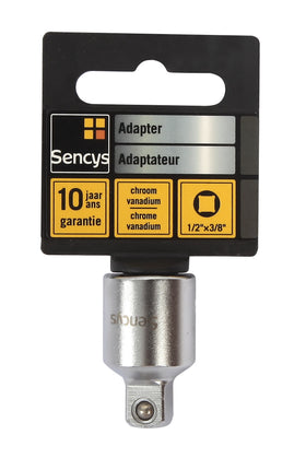 Sensys adapter voor dopsleutels 1/2"x 3/8"