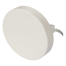 Sencys luchtventiel Plat Ø125mm staal wit