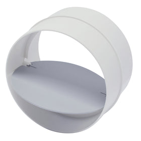 Sencys buis Ø150mm Verbinder met terugslagklep kunststof