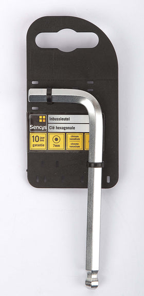 Sencys inbussleutel met kogelkop 7mm