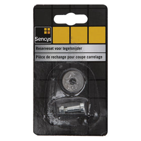 Sencys reserve set voor tegelsnijder