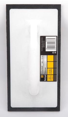 Sencys schuurbord met rubber 260x125mm