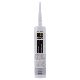 Sencys siliconenkit universeel wit 310ml