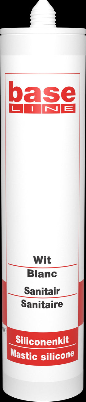 Baseline siliconenkit sanitair wit 310ml