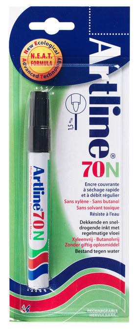 Artline permanente marker 70N zwart 1,5mm