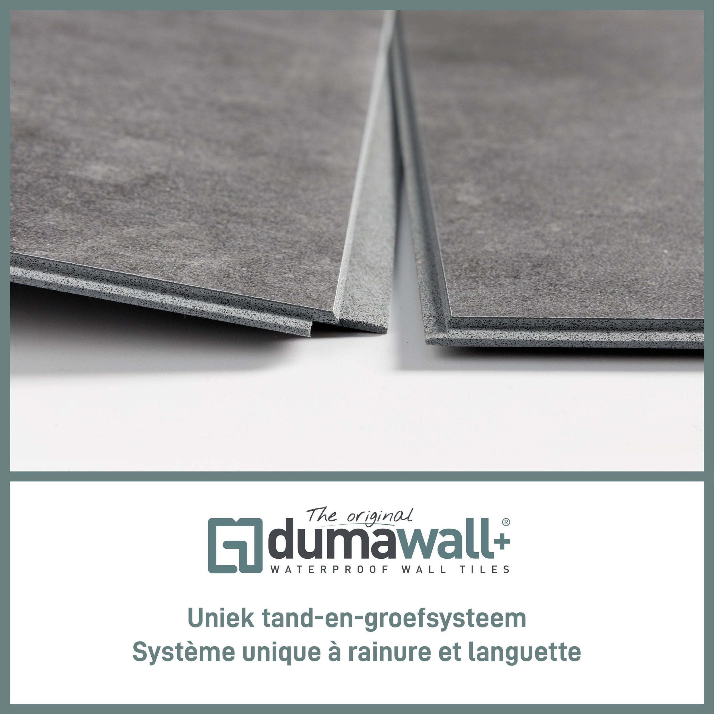 Dumaplast wandbekleding Dumawall+ Cloudy White 37,5x65cm