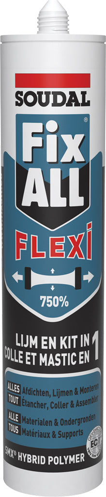 Soudal lijmkit Fix ALL Flexi Wit 290ml