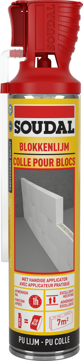 Soudal blokkenlijm Genius 600ml
