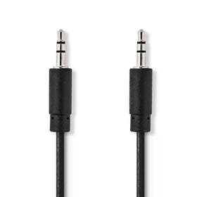 Nedis stereo-audiokabel Fresh Green Box 3,5mm mannelijk - 3,5mm mannelijk 2m zwart