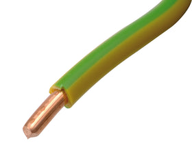 Sencys installatiedraad VD 25m 2,5 mm² geel / groen
