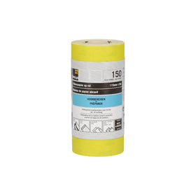 Sencys schuurrol geel A/O 115mm x 5m P150