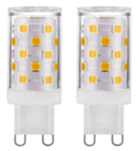Sencys ledlamp G9 3,6W set van 2