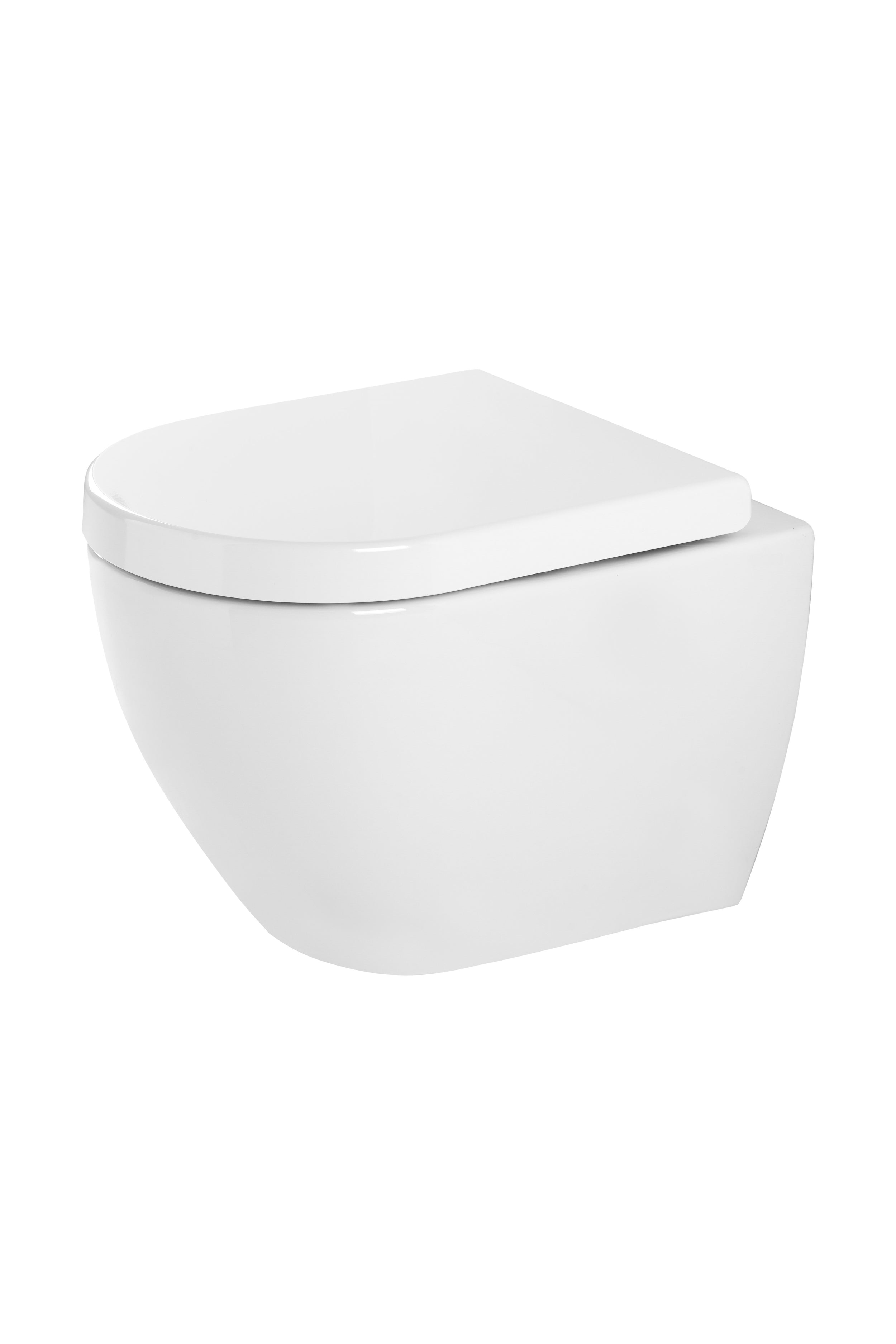 Aquavive hangtoilet Mazaro wit | Soft-close toiletzitting | Randloos toiletpot