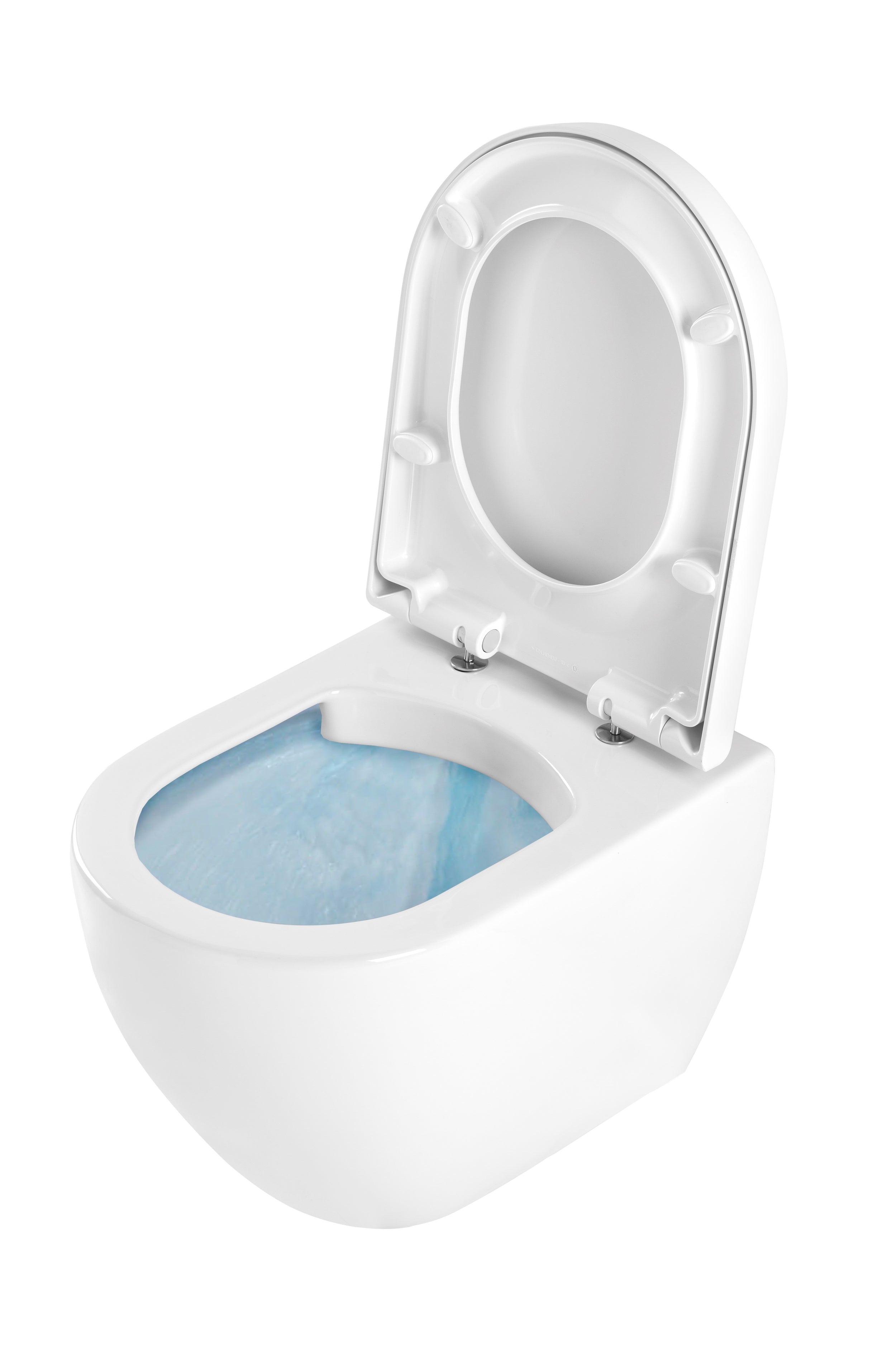 Aquavive hangtoilet Mazaro wit | Soft-close toiletzitting | Randloos toiletpot