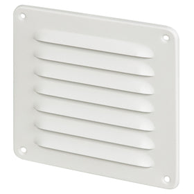 Sencys schoepenrooster 15,5x15,5cm mat wit