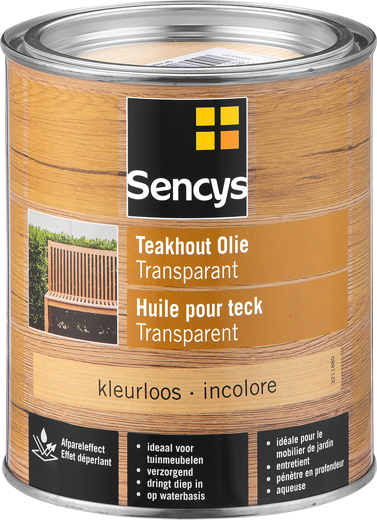 Sencys teakolie kleurloos 750ml