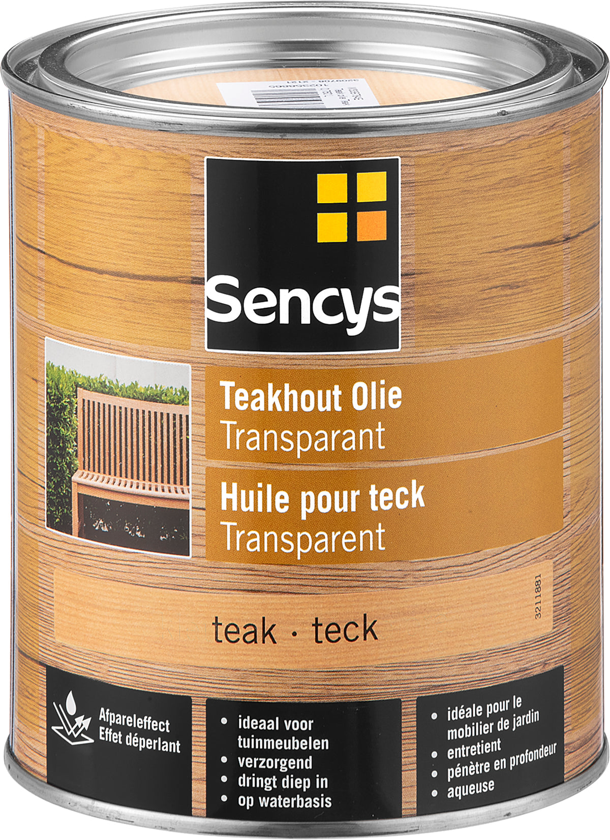 Sencys teakolie teak 750ml
