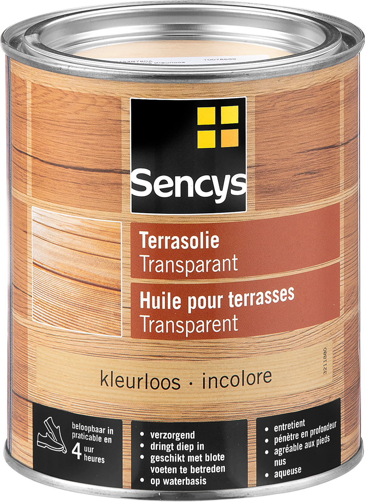 Sencys terrasolie kleurloos 750ml