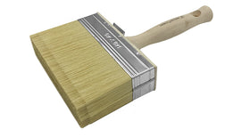 Sencys verfborstel hout metaal 4x14cm