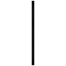 Baseline hoge plint Budget Cubic - Zwart - 240cm - 14x120mm