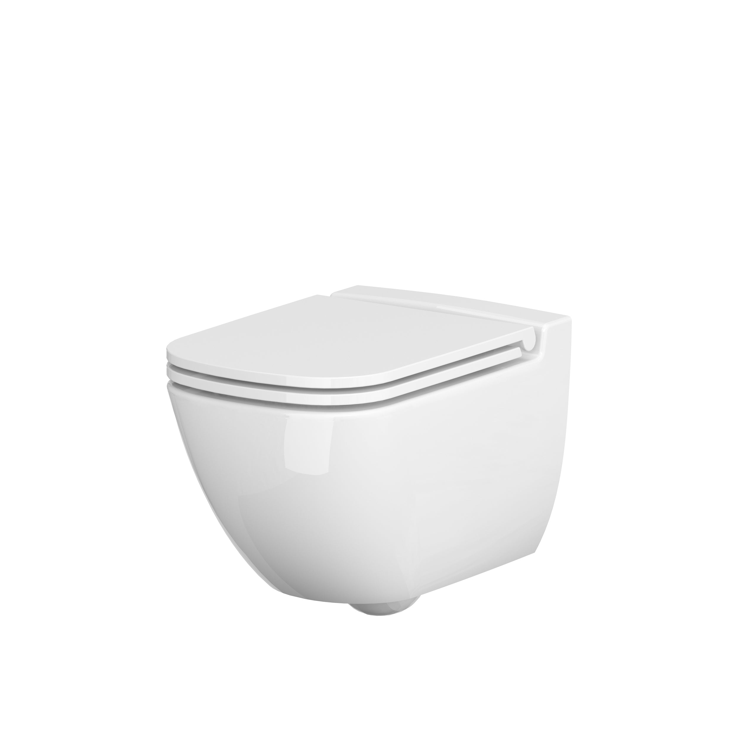 Aquazuro inbouwreservoir set Iris 2 | Quick release & Soft-close toiletzitting | Randloos toiletpot
