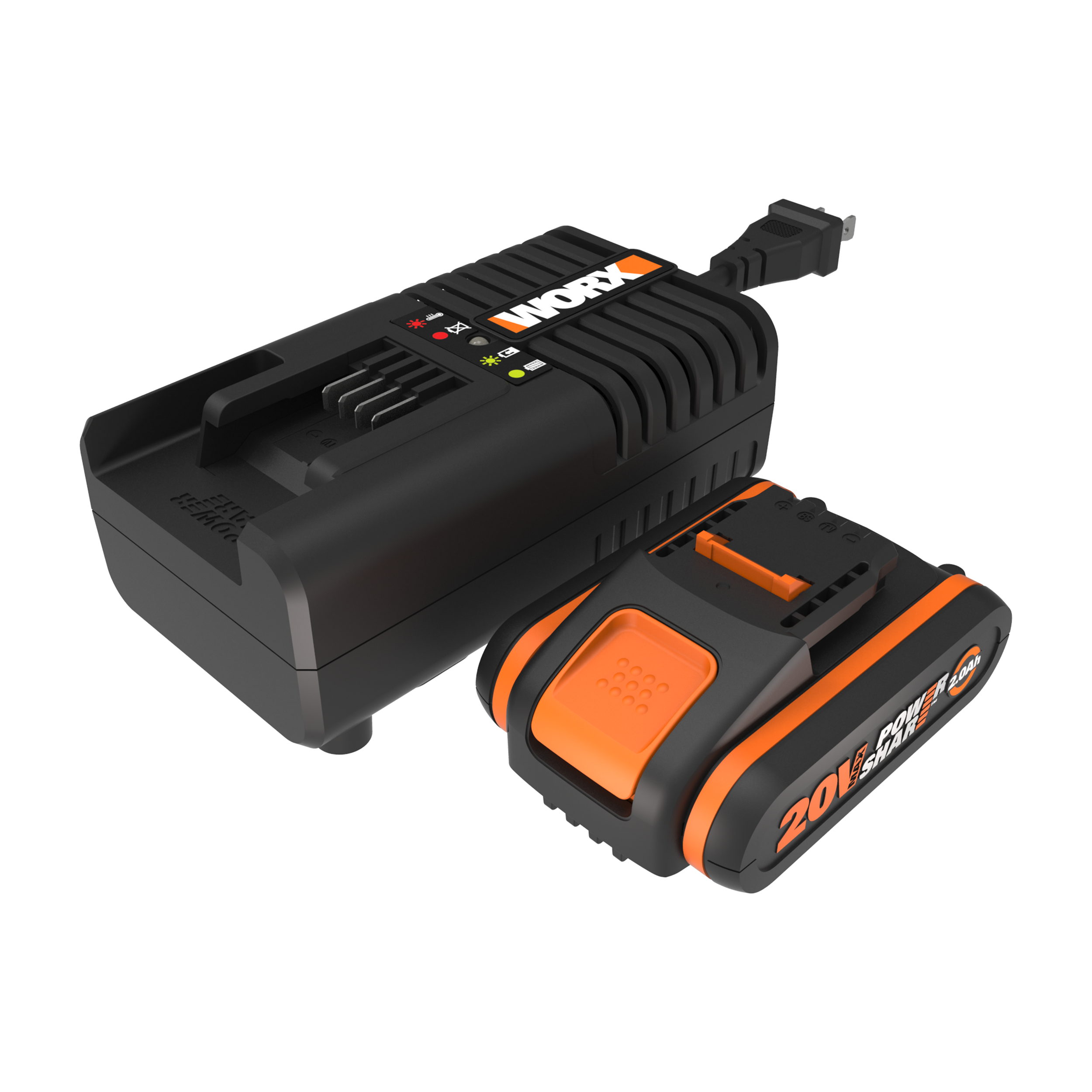 Worx accu en lader 20V 2Ah