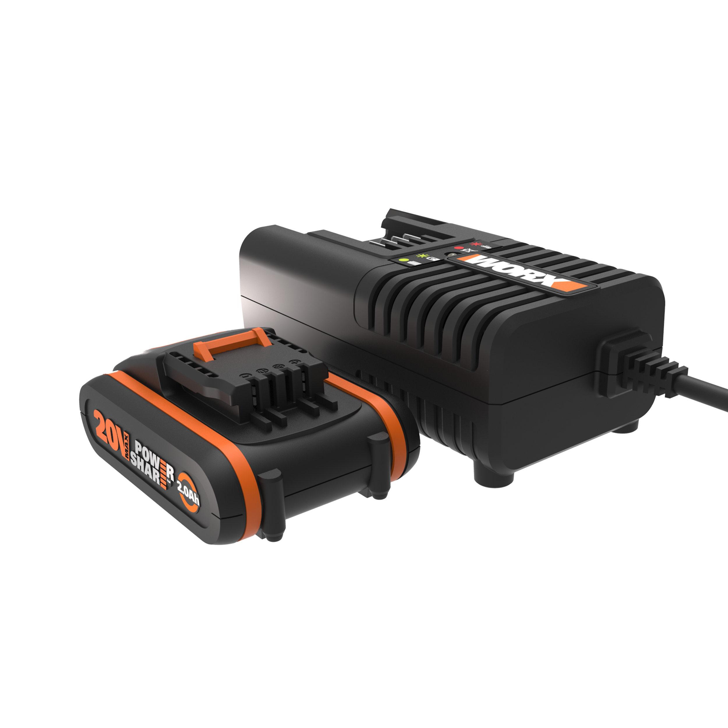 Worx accu en lader 20V 2Ah