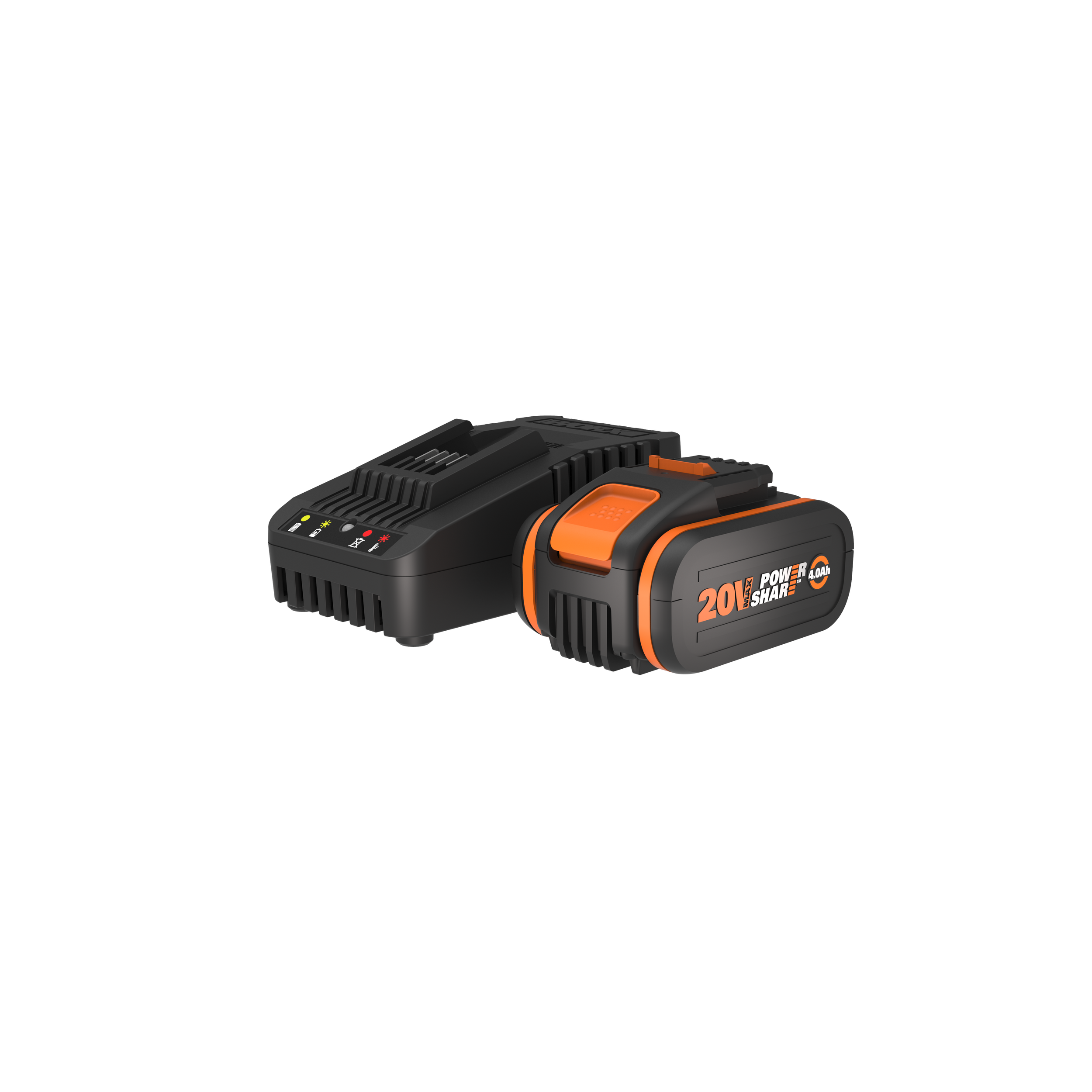 Worx accu en snellader WA3604