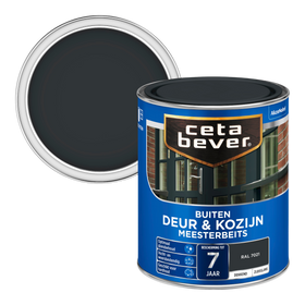 CetaBever dekkend meesterbeits deur & kozijn ral 7021 750ml