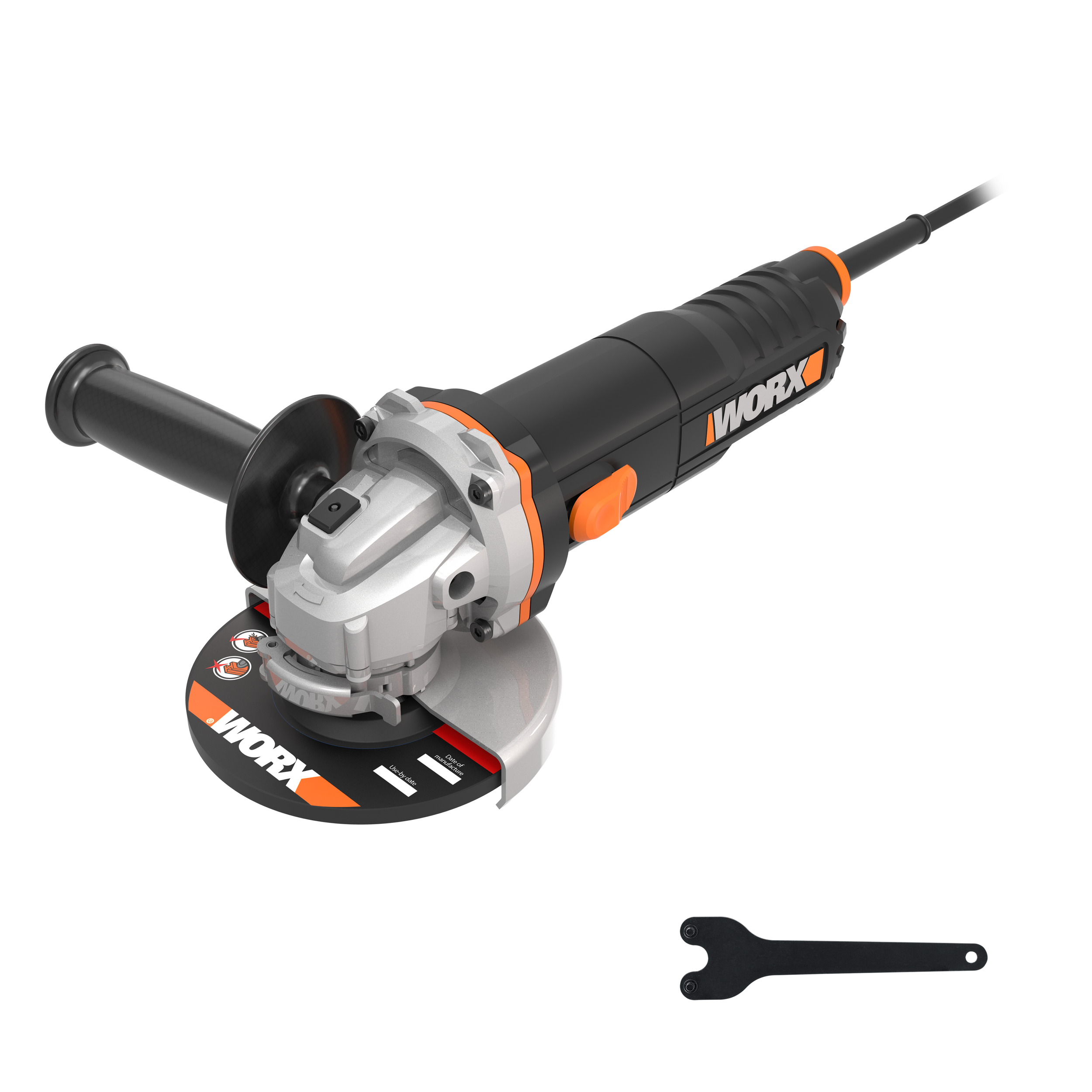 Worx haakse slijper WX711 750W