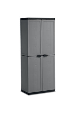 Keter hoge kast Jolly 68x39x166 cm grijs
