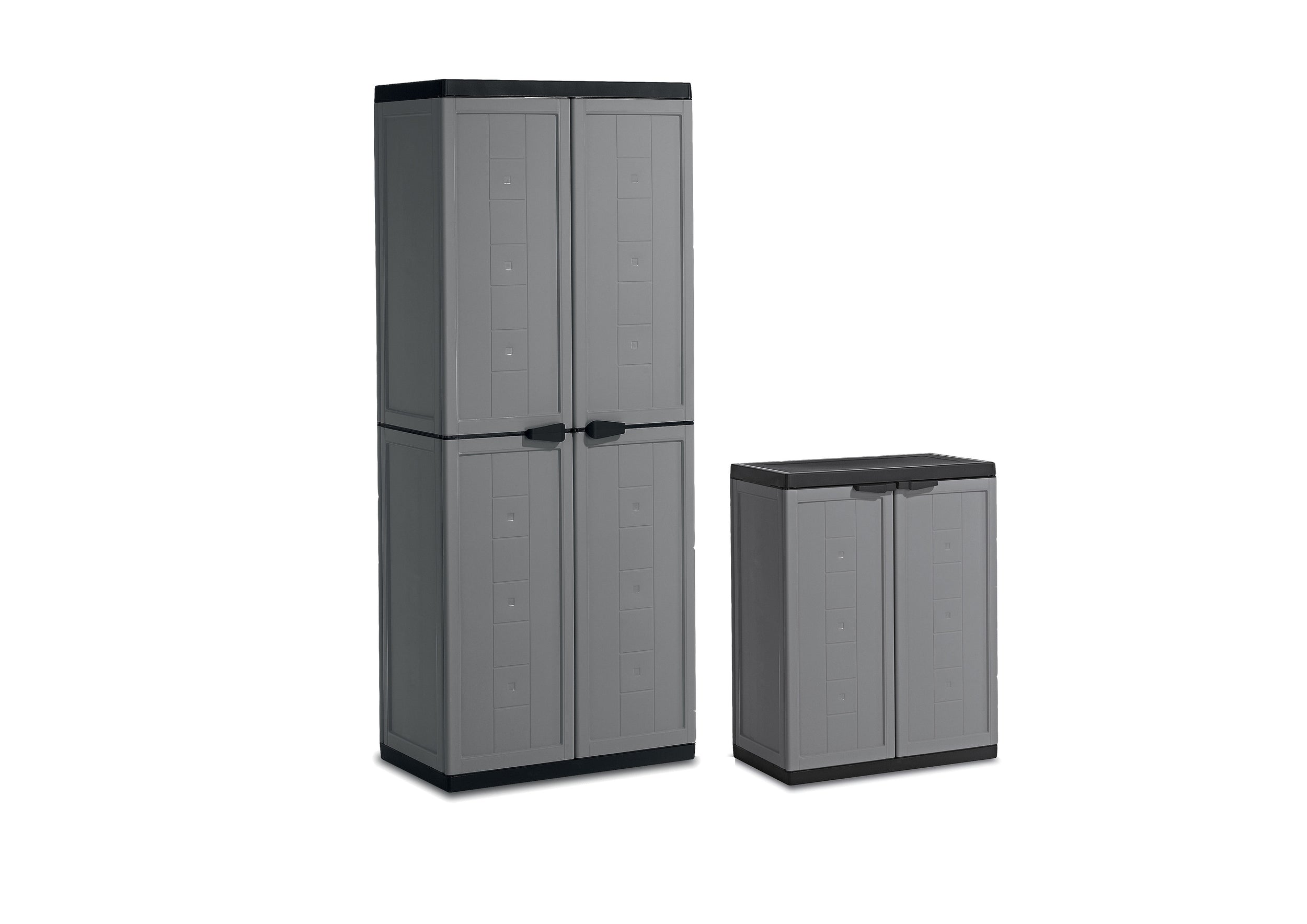 Keter hoge kast Jolly 68x39x166 cm grijs