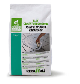 Kerakol cementvoegmortel Flex - Eco 2 - wit - 5kg