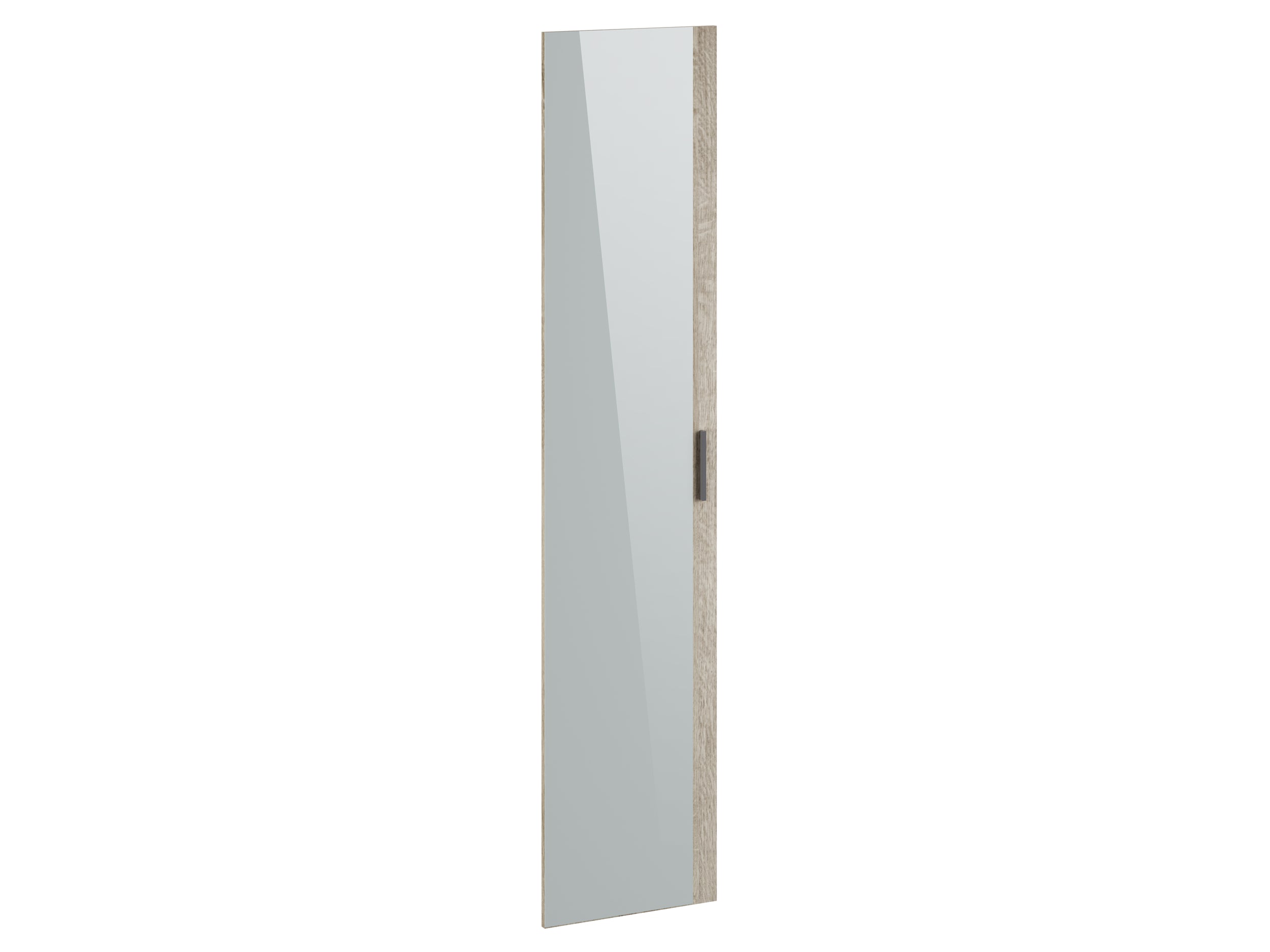 Draaideur met spiegel module inclusief hardware eiken 200cm