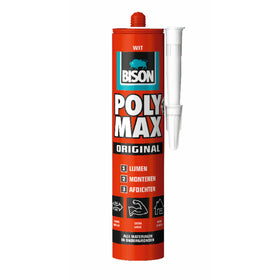 Bison montagelijm Poly Max Original Wit 425g