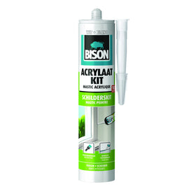 Bison acrylaatkit universeel wit 300ml