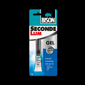 Bison secondelijm gel 3g