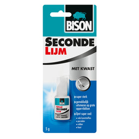 Bison secondelijm Met Kwast 5g