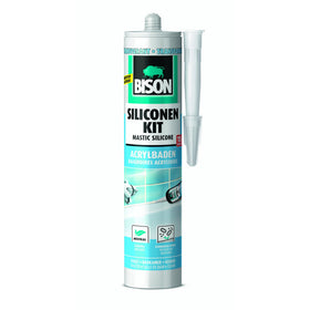 Bison siliconenkit acrylbaden transparant 300ml