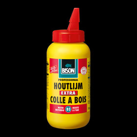 Bison professional houtlijm extra transparant 750g